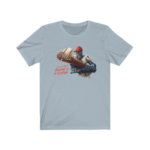Baseball Zombie Short Sleeve Graphic Premium T-Shirt
