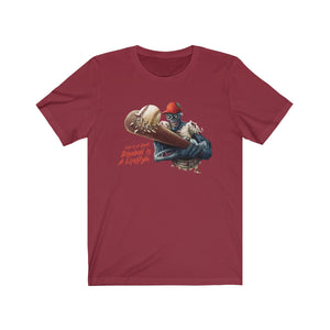 Baseball Zombie Short Sleeve Graphic Premium T-Shirt