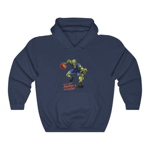 Basketball Zombie Graphic Hoodie