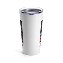 Load image into Gallery viewer, Vintage American Flag Tumbler 20oz