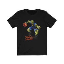 Load image into Gallery viewer, Basketball Zombie Graphic Short Sleeve T-Shirt