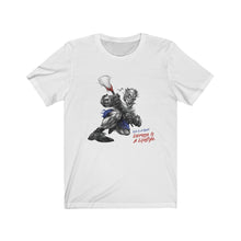 Load image into Gallery viewer, Lacrosse Distressed Premium Short Sleeve T-Shirt