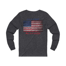 Load image into Gallery viewer, Golf Vintage American Flag 2-Sided Long Sleeve T-Shirt