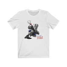 Load image into Gallery viewer, Lacrosse Red, White &amp; Blue Premium Short Sleeve Tee