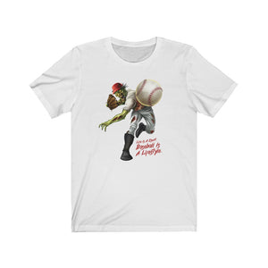 Baseball Pitcher Short Sleeve Graphic T-Shirt
